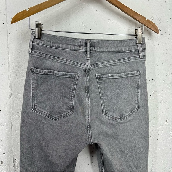 AGOLDE Women’s size 27 Nico High Rise Slim Stretch Ankle Jeans in Chime Gray - Picture 5 of 13